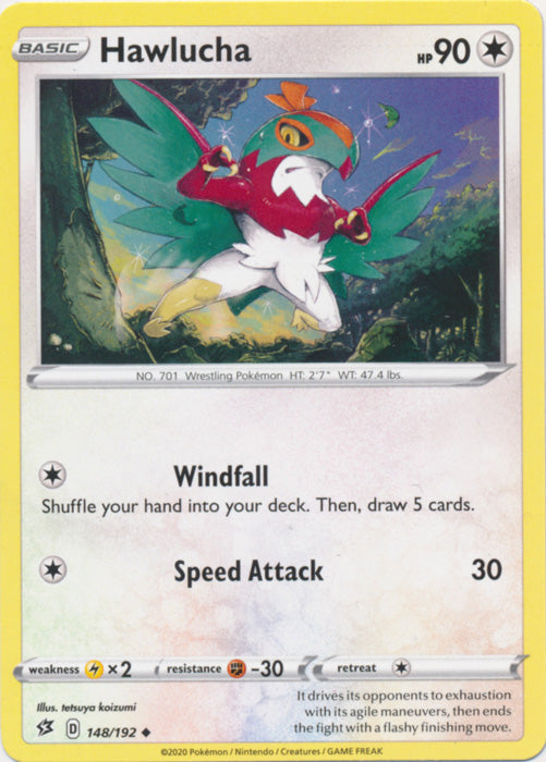 Hawlucha - 148/192 - Uncommon available at 401 Games Canada