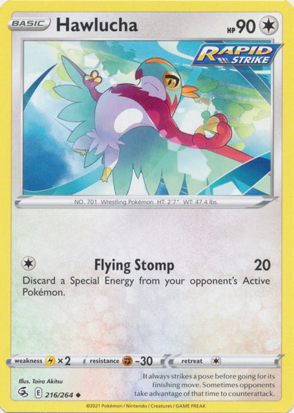401 Games Canada - Hawlucha - 216/264 - Uncommon