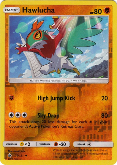 Hawlucha - 70/131 - Uncommon - Reverse Holo available at 401 Games Canada