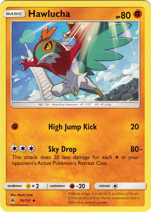 Hawlucha - 70/131 - Uncommon available at 401 Games Canada