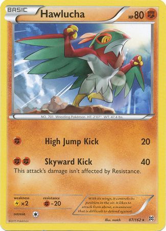 Hawlucha - 87/162 - Rare available at 401 Games Canada