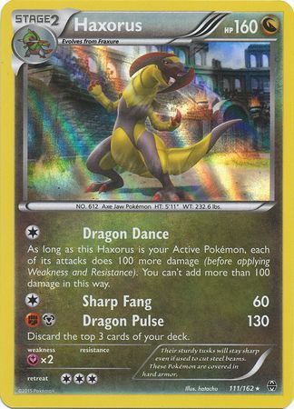 Haxorus - 111/162 - Holo Rare available at 401 Games Canada