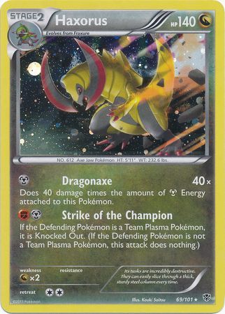 Haxorus - 69/101 - Alternate Holo - Promo available at 401 Games Canada