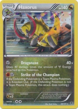 Haxorus - 69/101 - Holo Rare available at 401 Games Canada