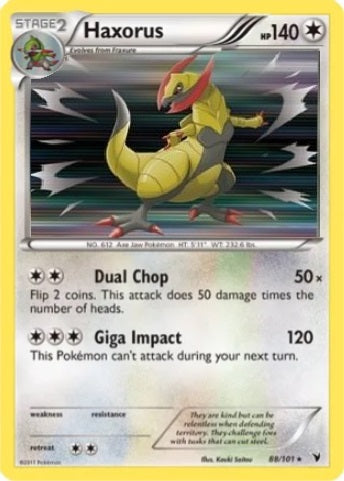 Haxorus - 88/101 - Holo Rare available at 401 Games Canada