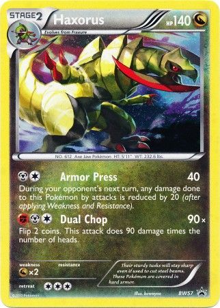 Haxorus - BW57 - Holo Promo available at 401 Games Canada