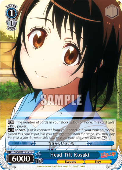 Head Tilt Kosaki - NK/W30-TE015 - Trial Deck available at 401 Games Canada