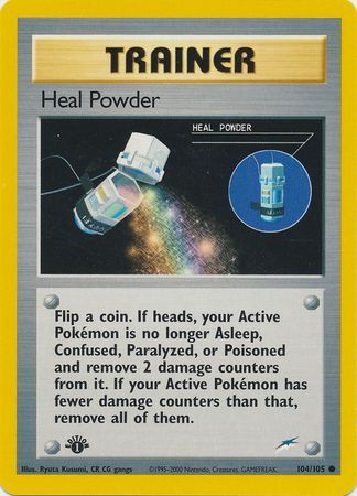 Heal Powder - 104/105 - Common - 1st Edition available at 401 Games Canada
