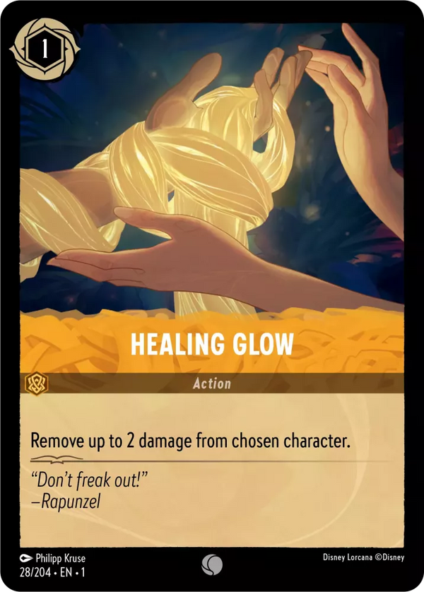 Healing Glow - 28/204 - Common available at 401 Games Canada