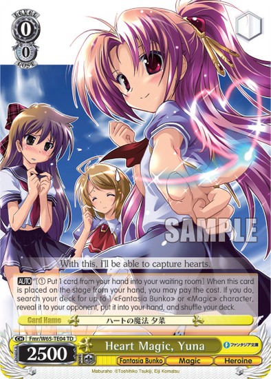 Heart Magic, Yuna - Fmr/W65-TE04 - Trial Deck available at 401 Games Canada