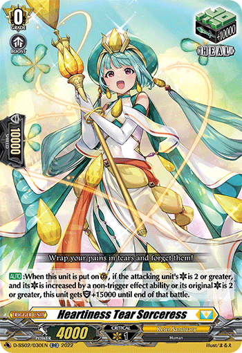 Heartiness Tear Sorceress - D-SS02/030 - Double Rare available at 401 Games Canada