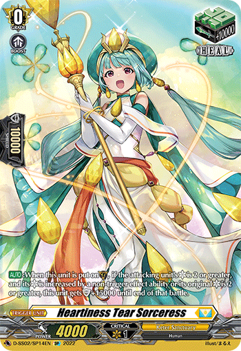 Heartiness Tear Sorceress - D-SS02/SP14 - SP available at 401 Games Canada