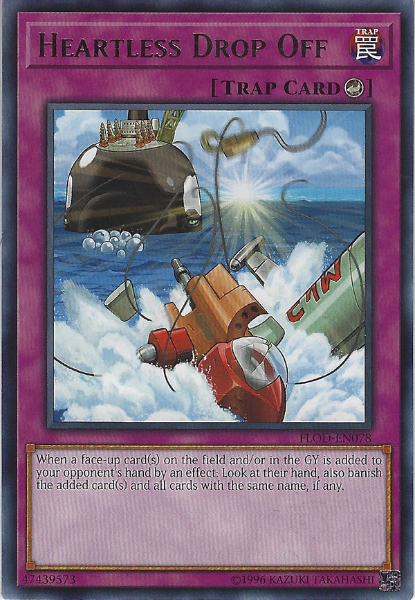 Heartless Drop Off - FLOD-EN078 - Rare - Unlimited available at 401 Games Canada
