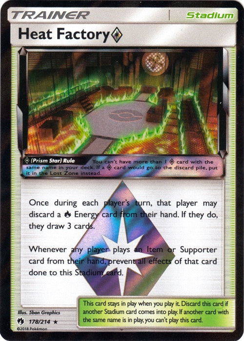 Heat Factory Prism Star - 178/214 - Holo Rare available at 401 Games Canada