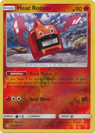 Heat Rotom - 24/156 - Rare - Reverse Holo available at 401 Games Canada