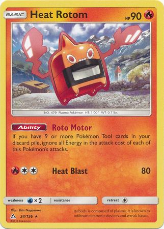 Heat Rotom - 24/156 - Rare available at 401 Games Canada