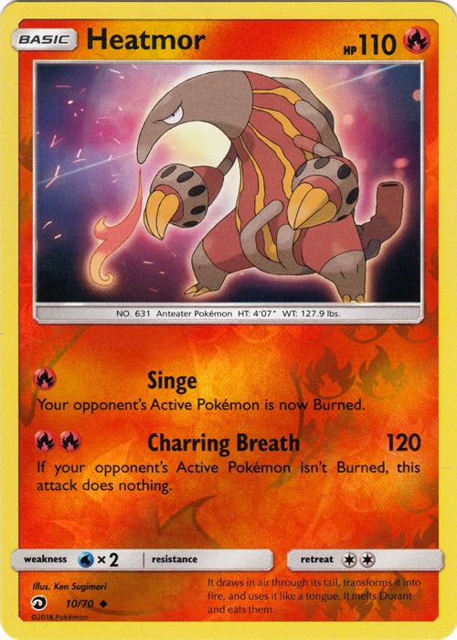 Heatmor - 10/70 - Uncommon - Reverse Holo available at 401 Games Canada