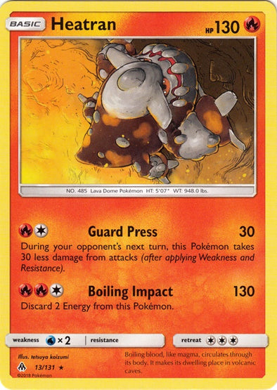 Heatran - 13/131 - Rare available at 401 Games Canada