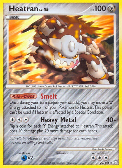 Heatran - 30/146 - Rare available at 401 Games Canada