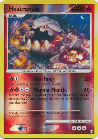 Heatran - 3/99 - Holo Rare - Reverse Holo available at 401 Games Canada