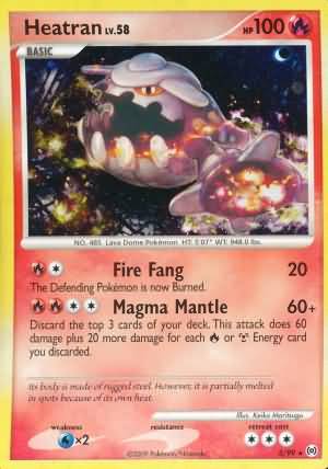 Heatran - 3/99 - Holo Rare available at 401 Games Canada