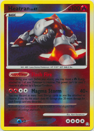 Heatran - 6/146 - Holo Rare - Reverse Holo available at 401 Games Canada