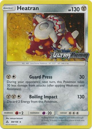 Heatran - 88/156 - Alternate Holo - Promo available at 401 Games Canada