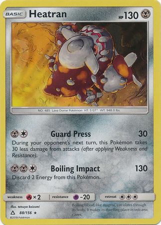 Heatran - 88/156 - Holo Rare available at 401 Games Canada