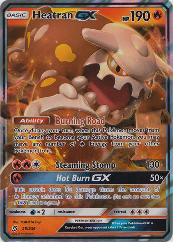 Heatran GX - 25/236 - Ultra Rare available at 401 Games Canada