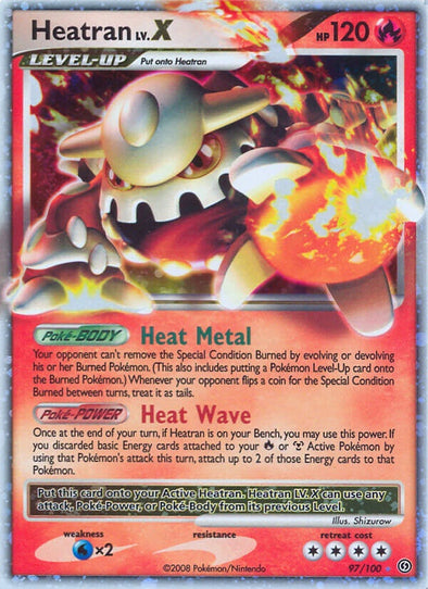 Heatran LV.X - 97/100 - Ultra Rare available at 401 Games Canada