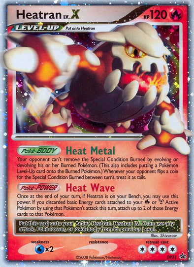 Heatran LV.X - DP31 - Ultra Rare available at 401 Games Canada