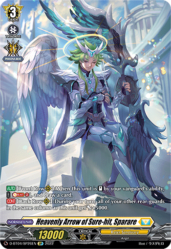 Heavenly Arrow of Sure-hit, Sparare - D-BT04/SP26 - SP available at 401 Games Canada