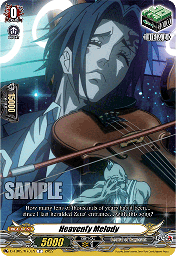 Heavenly Melody - D-TB02/073 - Common available at 401 Games Canada