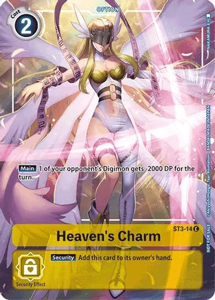 Heaven's Charm - ST3-14 - Promo (Tamer's Evolution Box 1) available at 401 Games Canada