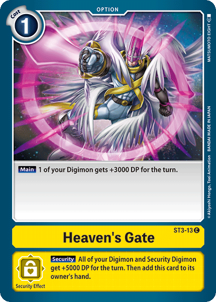 Heaven's Gate - ST3-13 - Common available at 401 Games Canada