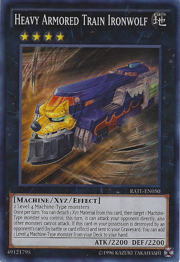 Heavy Armored Train Ironwolf - RATE-EN050 - Super Rare - Unlimited available at 401 Games Canada