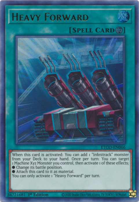 Heavy Forward - ETCO-EN066 - Ultra Rare - 1st Edition available at 401 Games Canada