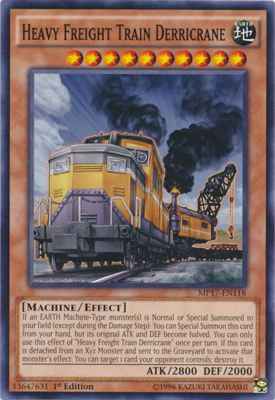 Heavy Freight Train Derricrane - MP17-EN118 - Common - 1st Edition available at 401 Games Canada