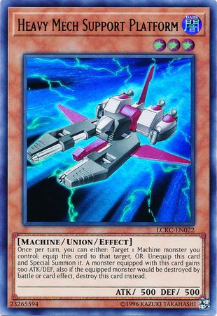 Heavy Mech Support Platform - LCKC-EN022 - Ultra Rare - Unlimited available at 401 Games Canada