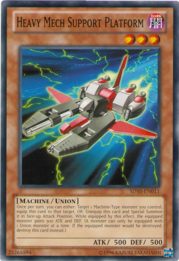 Heavy Mech Support Platform - SD10-EN011 - Common - Unlimited available at 401 Games Canada