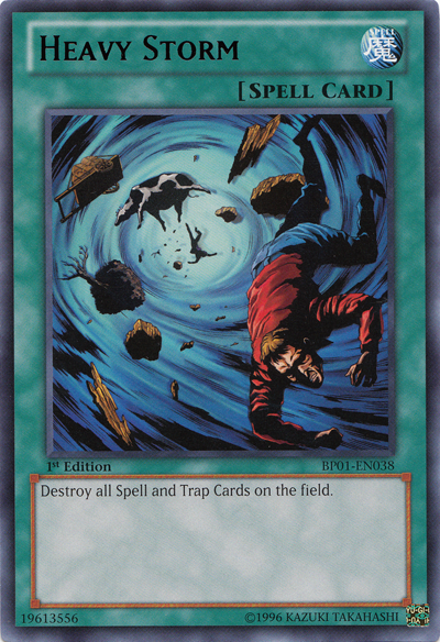 Heavy Storm - BP01-EN038 - Rare - 1st Edition available at 401 Games Canada