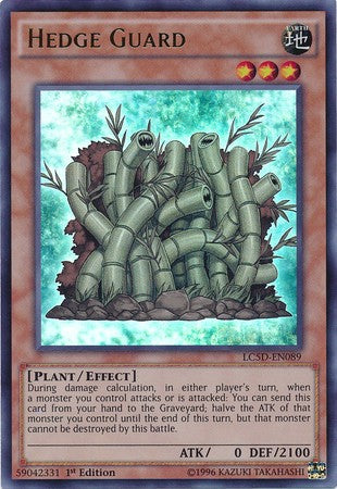 Hedge Guard - LC5D-EN089 - Ultra Rare - 1st Edition available at 401 Games Canada