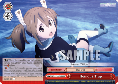 Heinous Trap - SAO/S51-E070R - Triple Rare available at 401 Games Canada