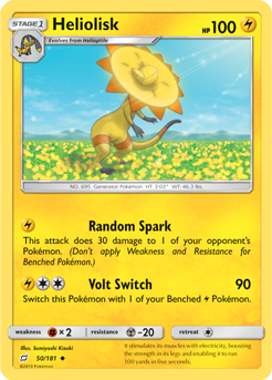 Heliolisk - 50/181 - Uncommon available at 401 Games Canada