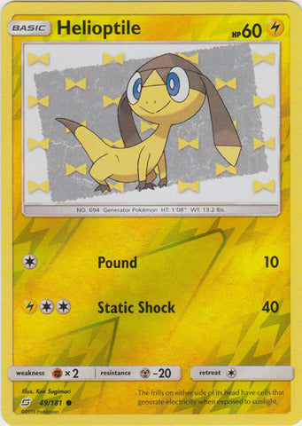 Helioptile - 49/181 - Common - Reverse Holo available at 401 Games Canada