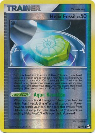 Helix Fossil - 93/99 - Common - Reverse Holo available at 401 Games Canada