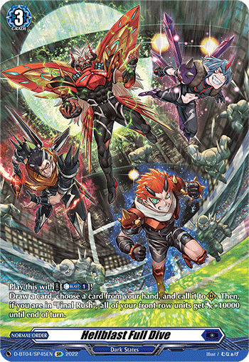 Hellblast Full Dive - D-BT04/SP45 - SP available at 401 Games Canada