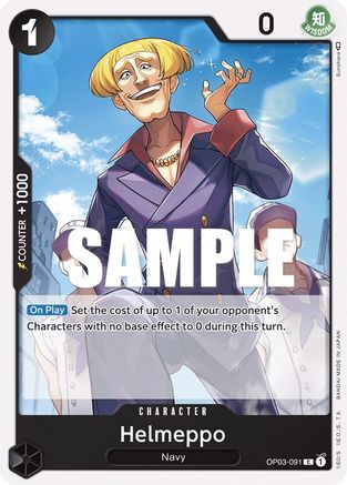 Helmeppo - OP03-091 - Common available at 401 Games Canada