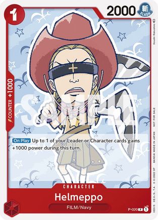 Helmeppo (One Piece Film Red) - P-020 - Promo available at 401 Games Canada