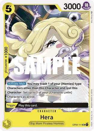 Hera - OP04-111 - Uncommon available at 401 Games Canada